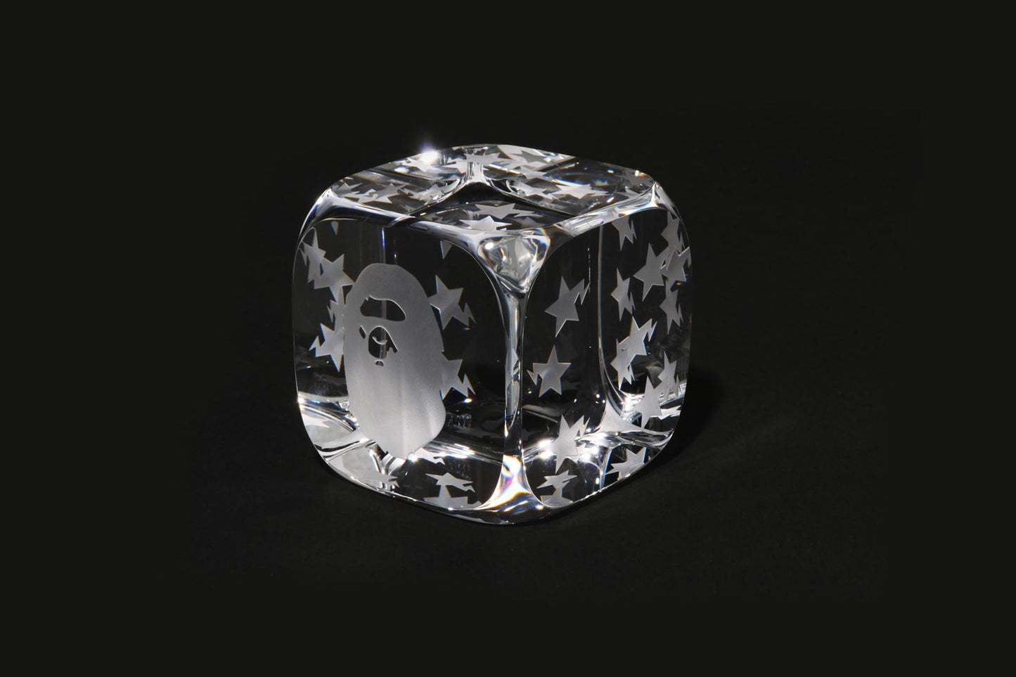 BAPE APE HEAD CRYSTAL DICE WEIGHT