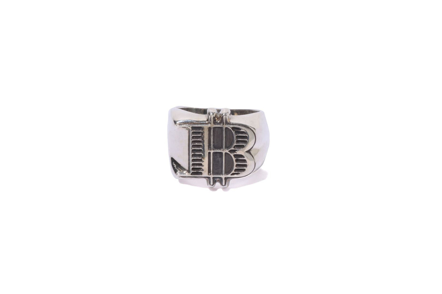 BAPE B LOGO RING