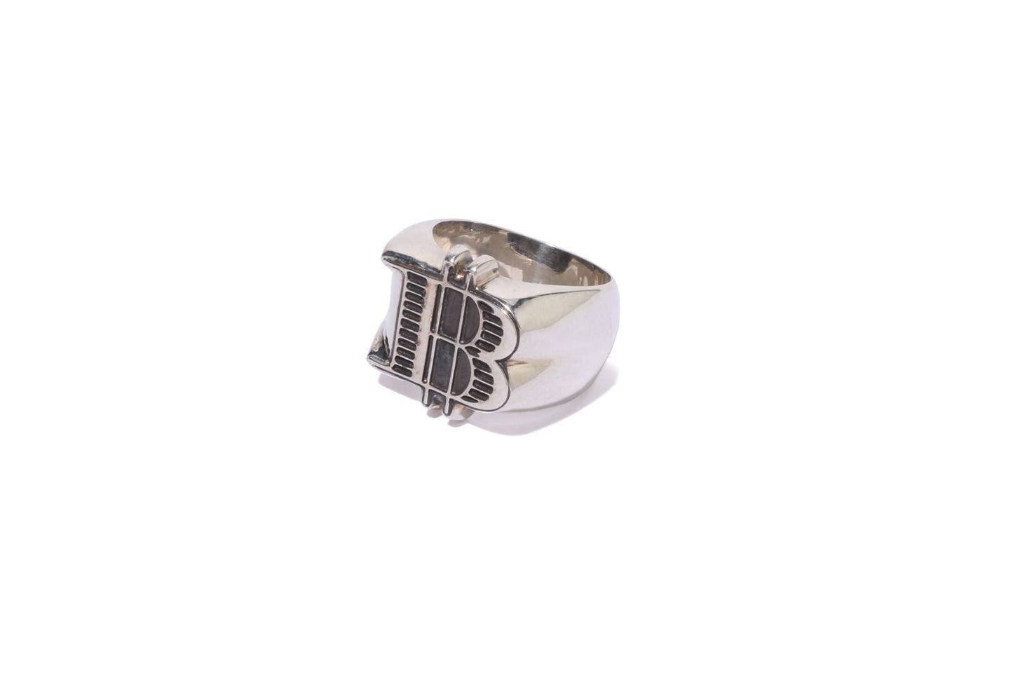 BAPE B LOGO RING