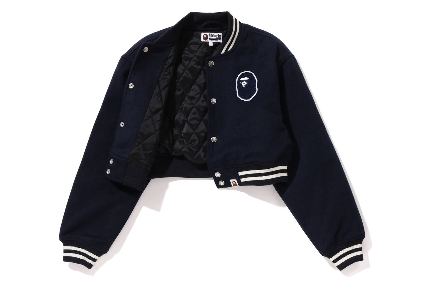BAPE A BATHING APE short version university coat