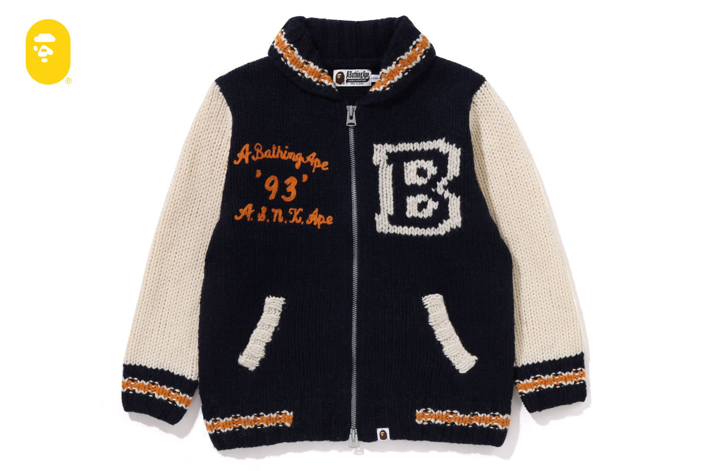 BAPE COWICHAN CARDIGAN