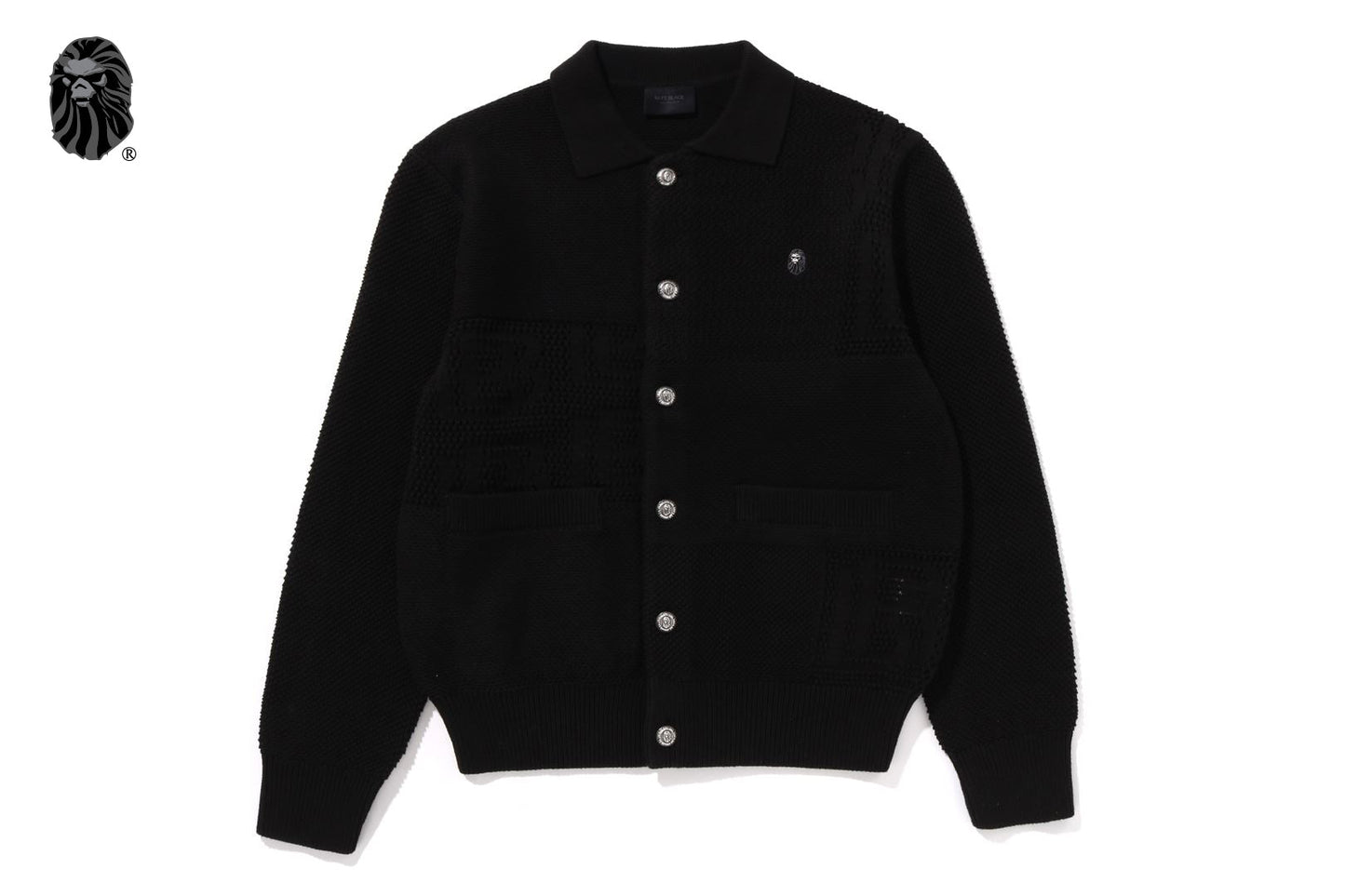 BAPE black hook open collar cloak