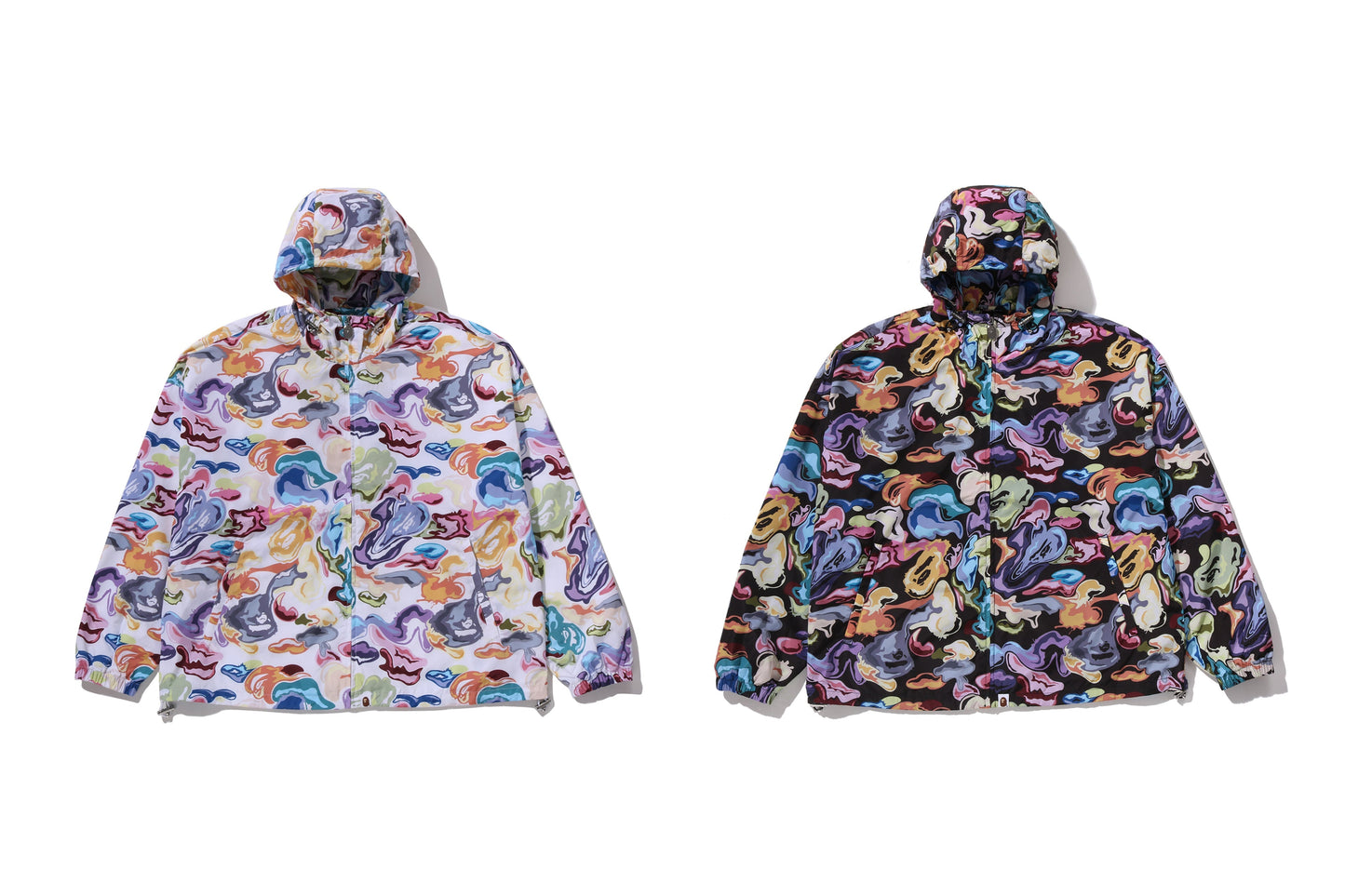 BAPE ART CAMO HOODED JACKET