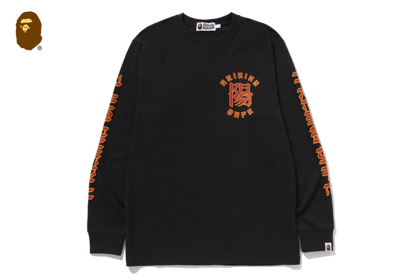 BAPE A RISING BAPE L/S TEE