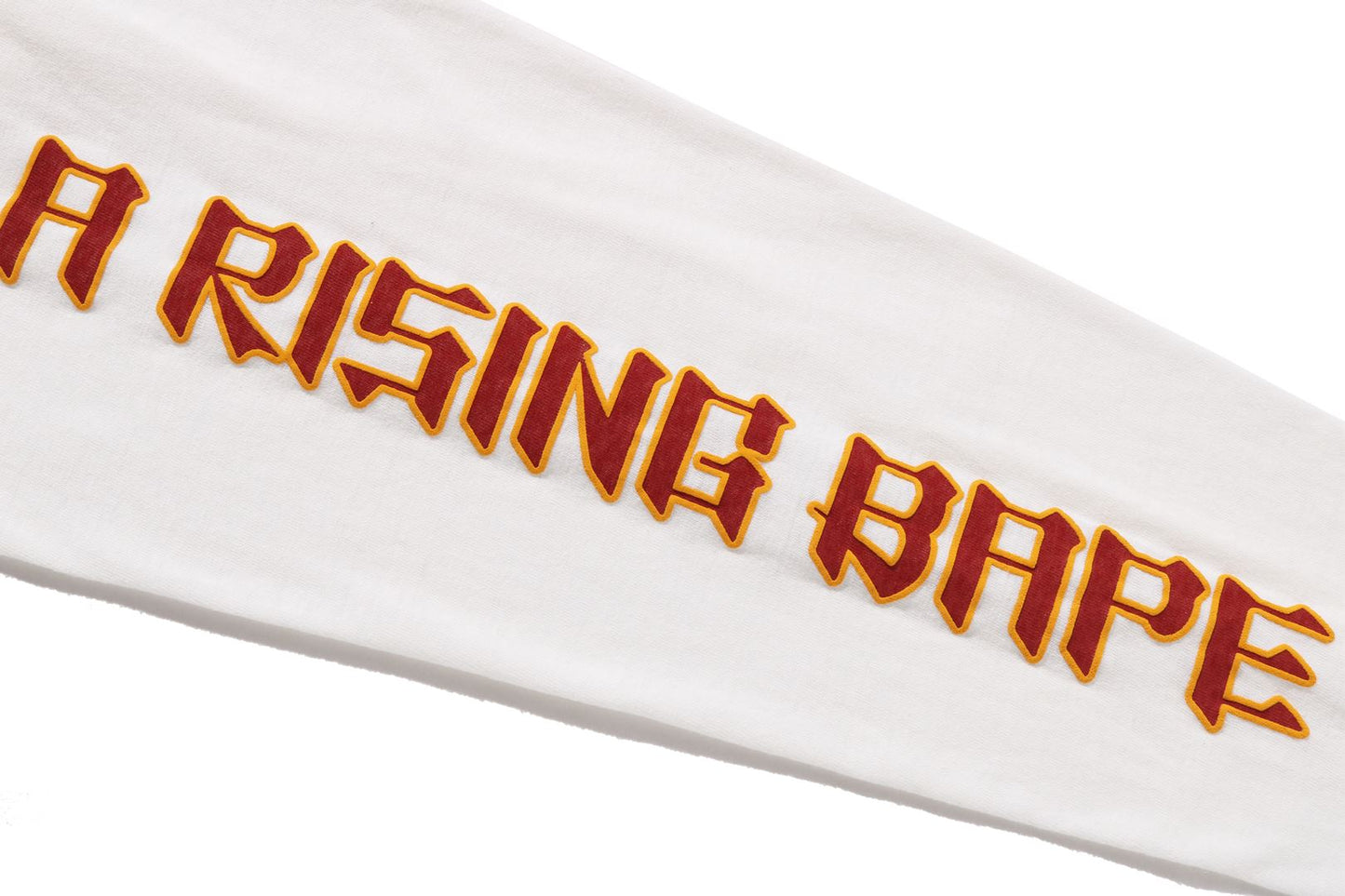 BAPE A RISING BAPE L/S TEE