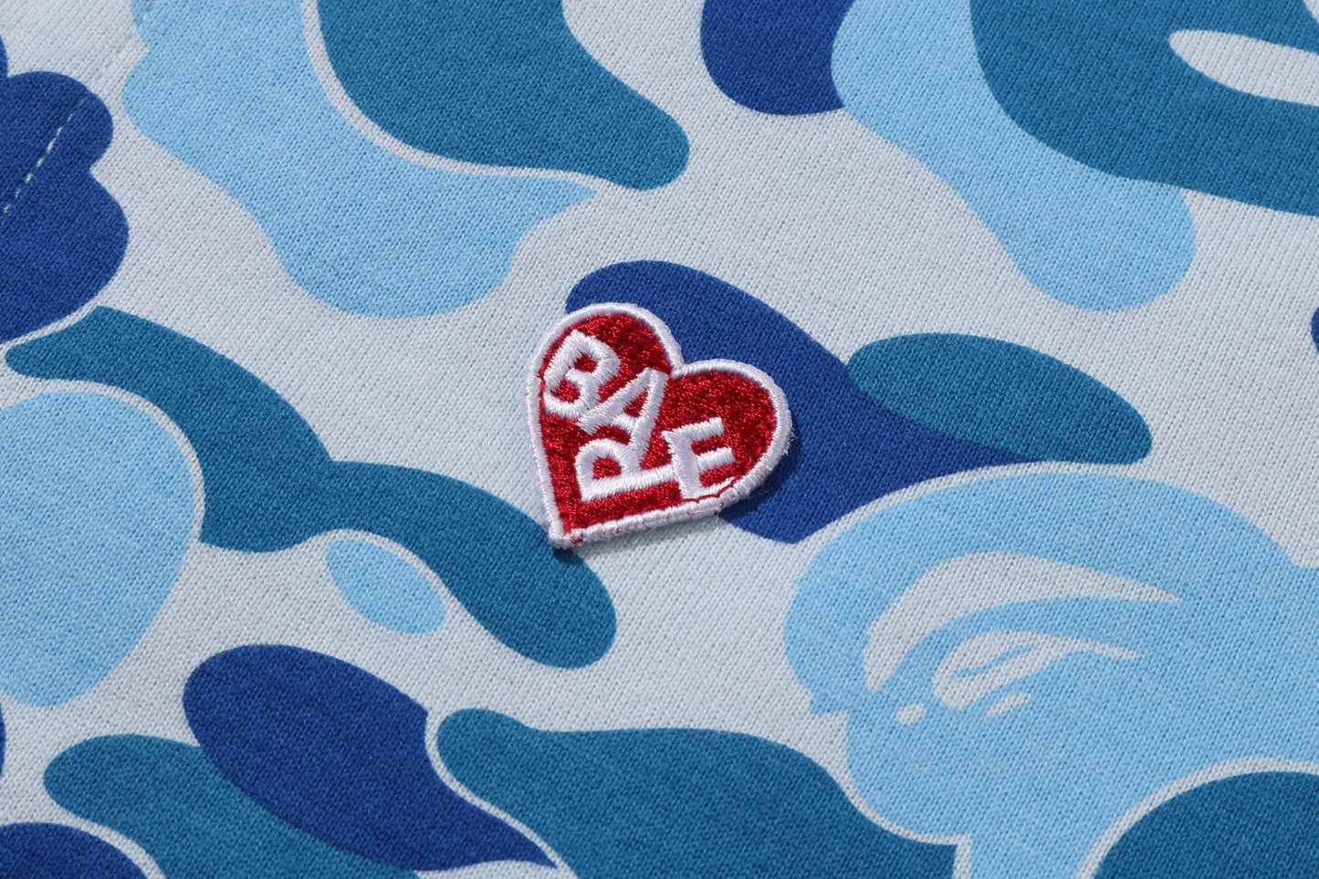 BAPE ABC CAMO CROPPED POLO SHIRT
