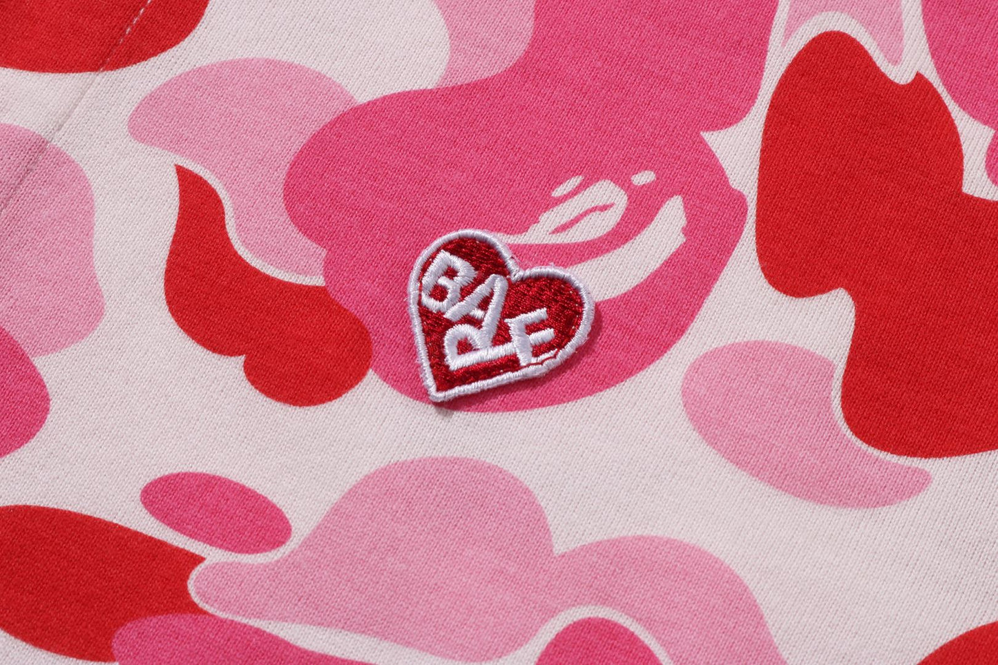 BAPE ABC CAMO CROPPED POLO SHIRT