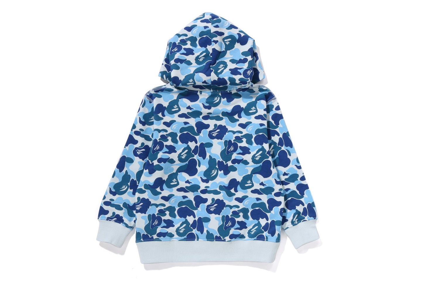 BAPE ABC CAMO COLLEGE PULLOVER HOODIE