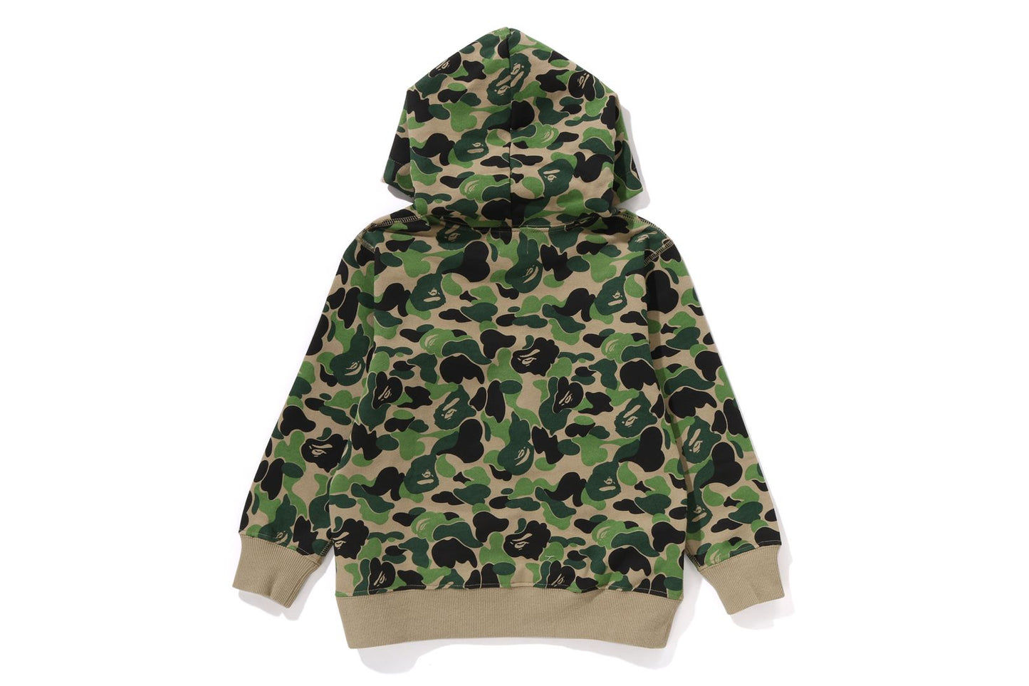 BAPE ABC CAMO COLLEGE PULLOVER HOODIE