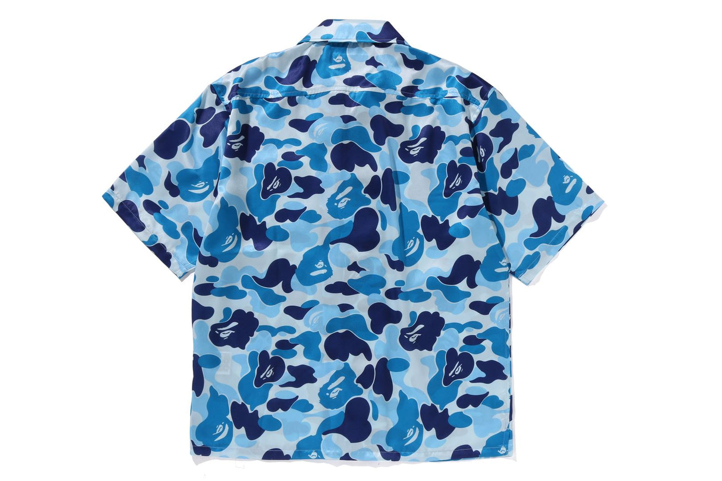 BAPE ABC CAMO OPEN COLLAR SHIRT