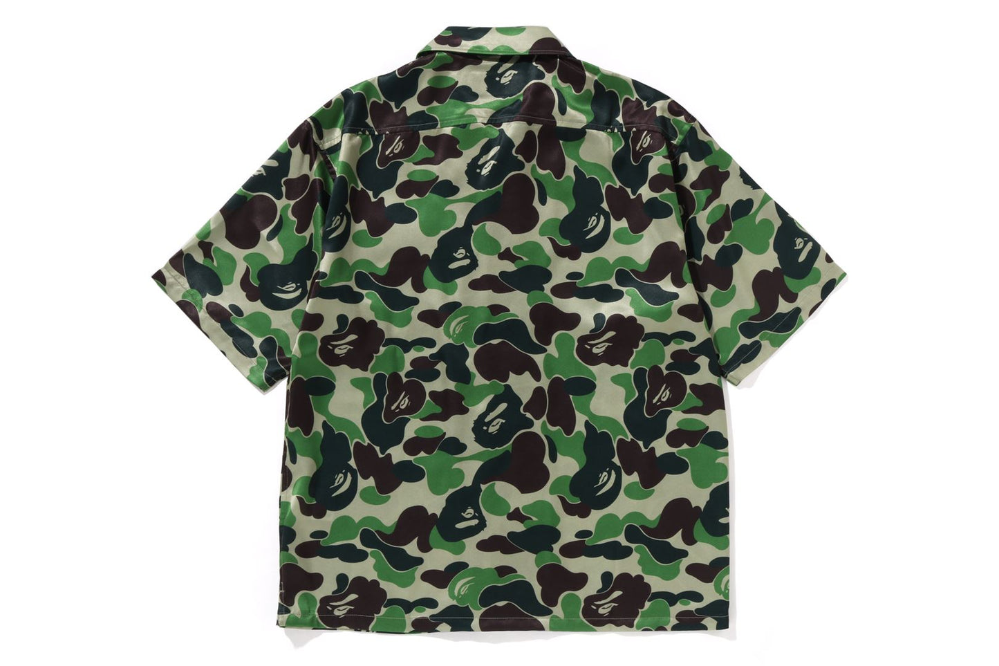 BAPE ABC CAMO OPEN COLLAR SHIRT