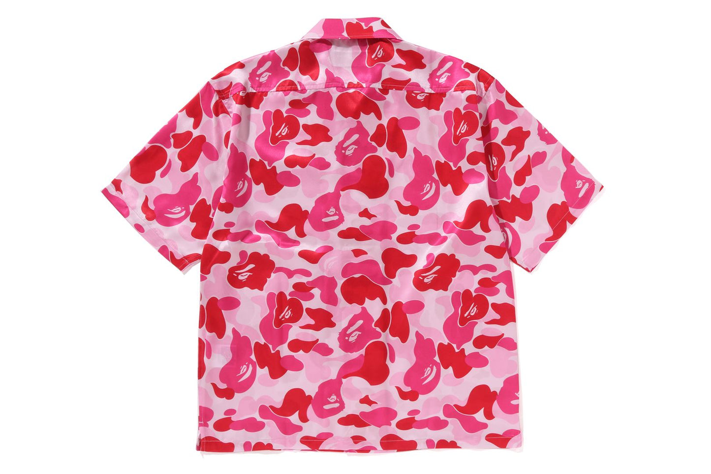 BAPE ABC CAMO OPEN COLLAR SHIRT