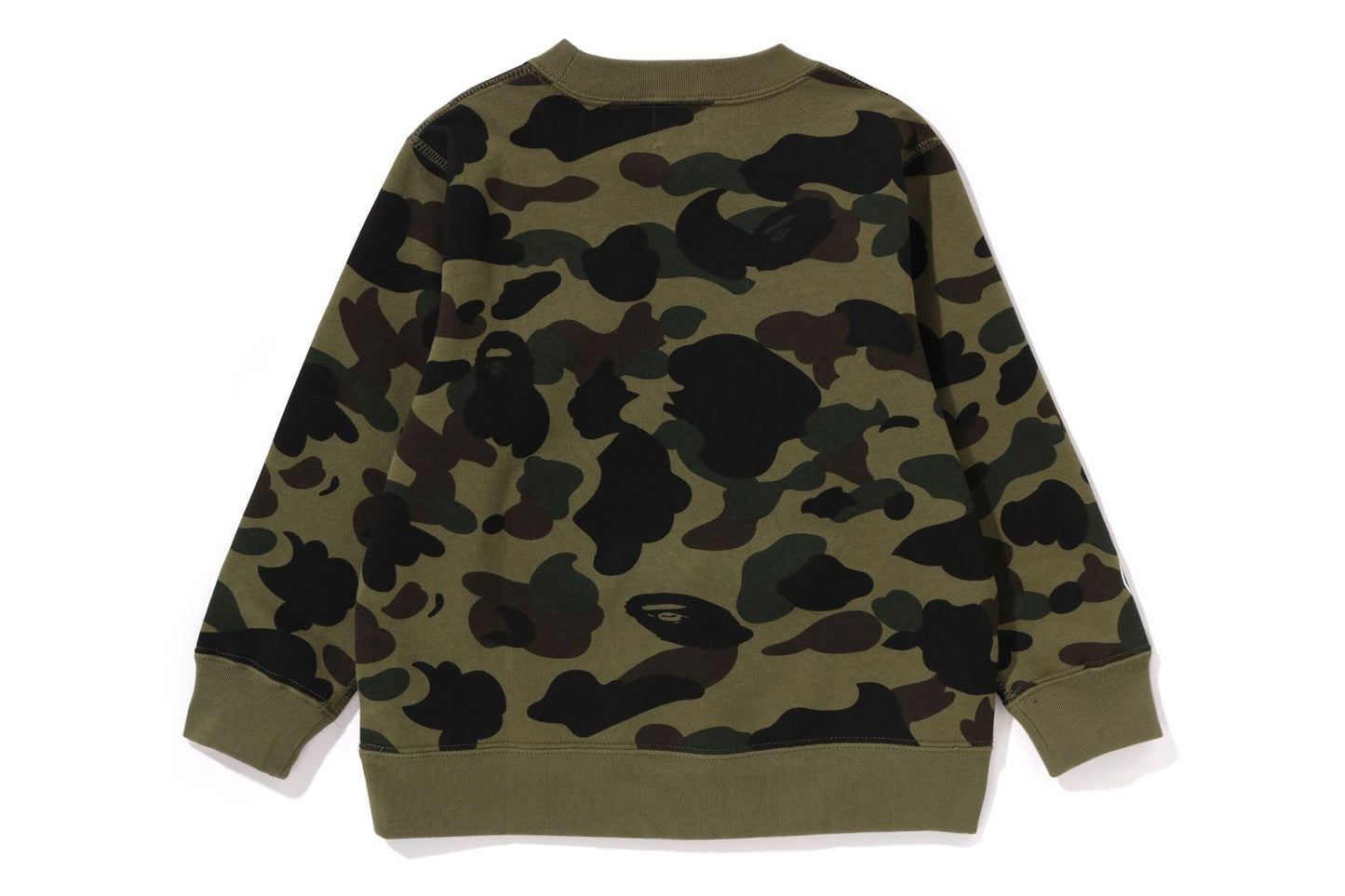 BAPE 1ST CAMO SHARK 圓領運動衫