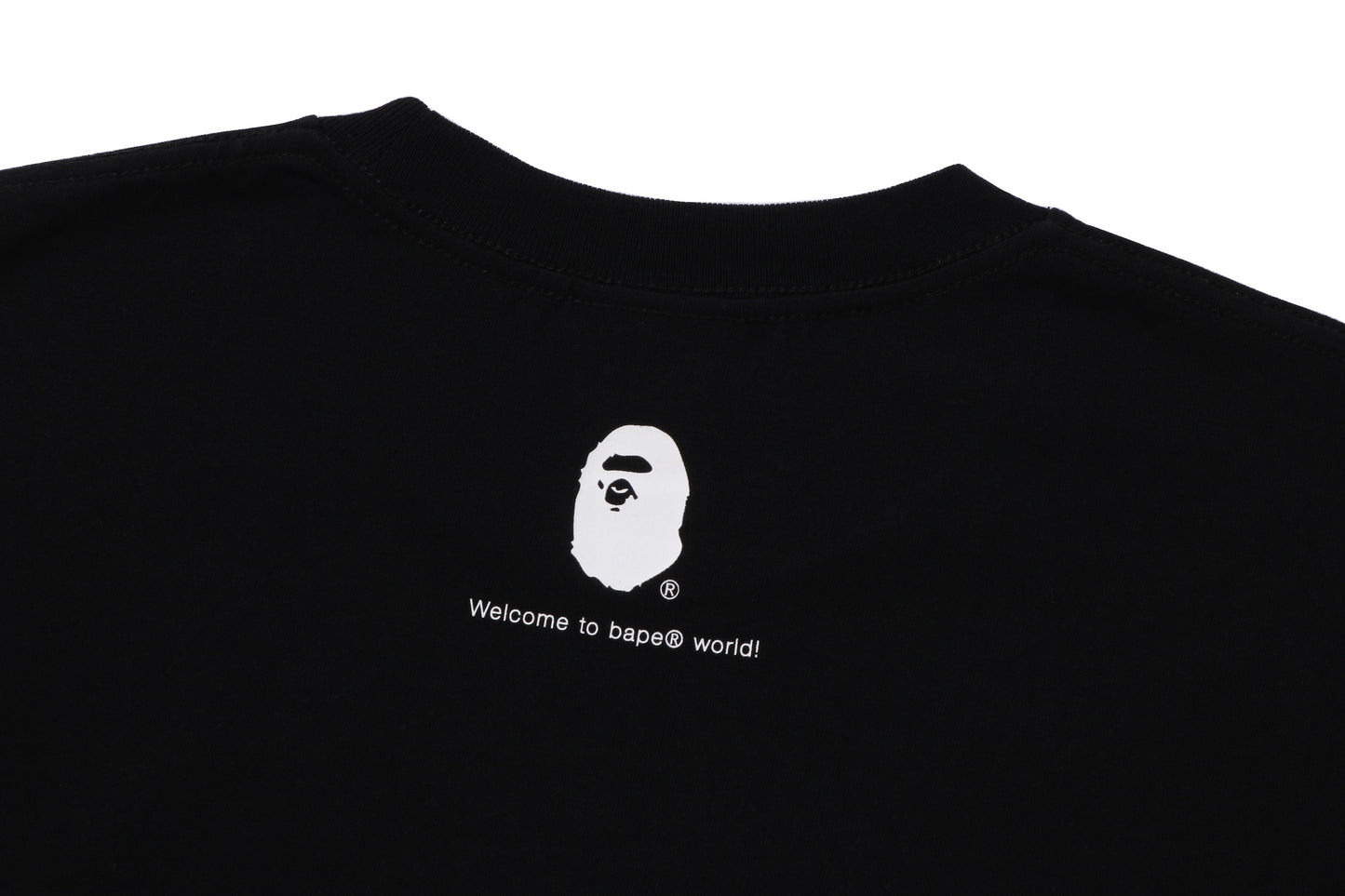 BAPE CAMO GO APE POINTER 大學T恤