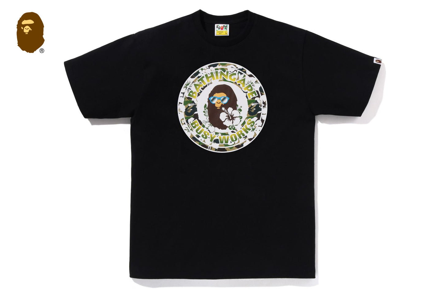 BAPE ABC RESORT CAMO BUSY WORKS TEE