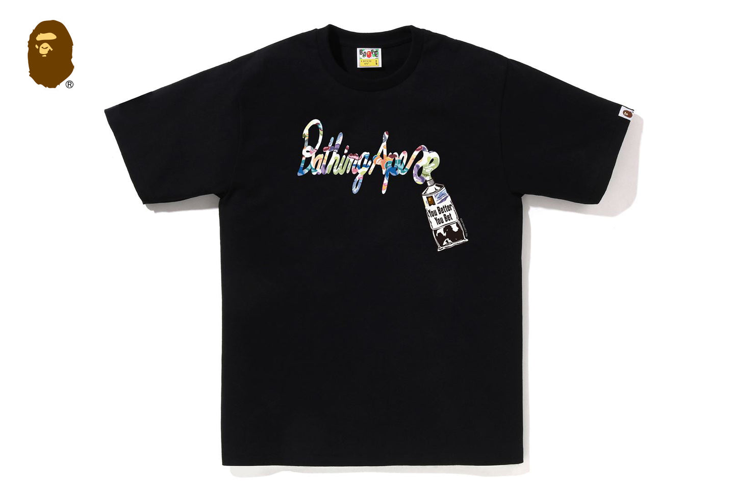 BAPE ART CAMO PAINT TUBE TEE