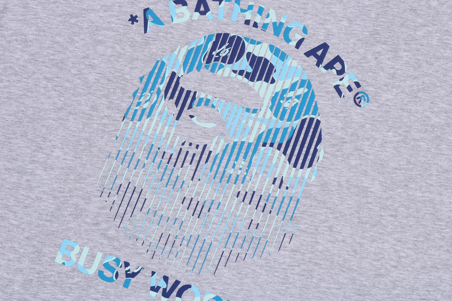 BAPE ABC CAMO FADE APE HEAD RELAXED FIT TEE