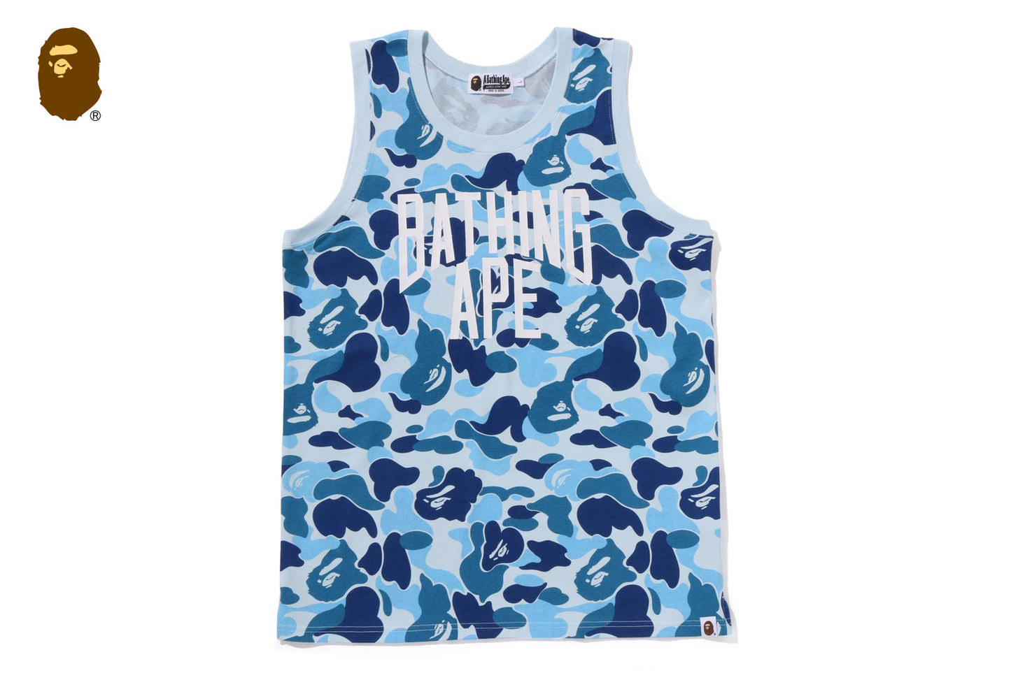 BAPE ABC CAMO NYC LOGO TANK TOP