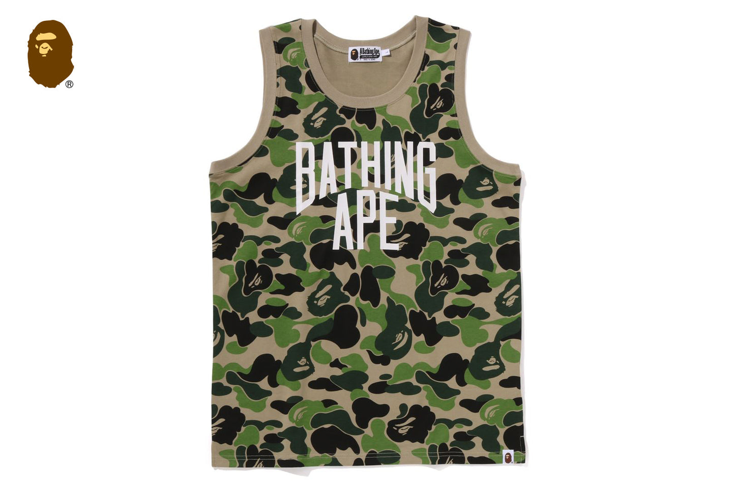 BAPE ABC CAMO NYC LOGO TANK TOP