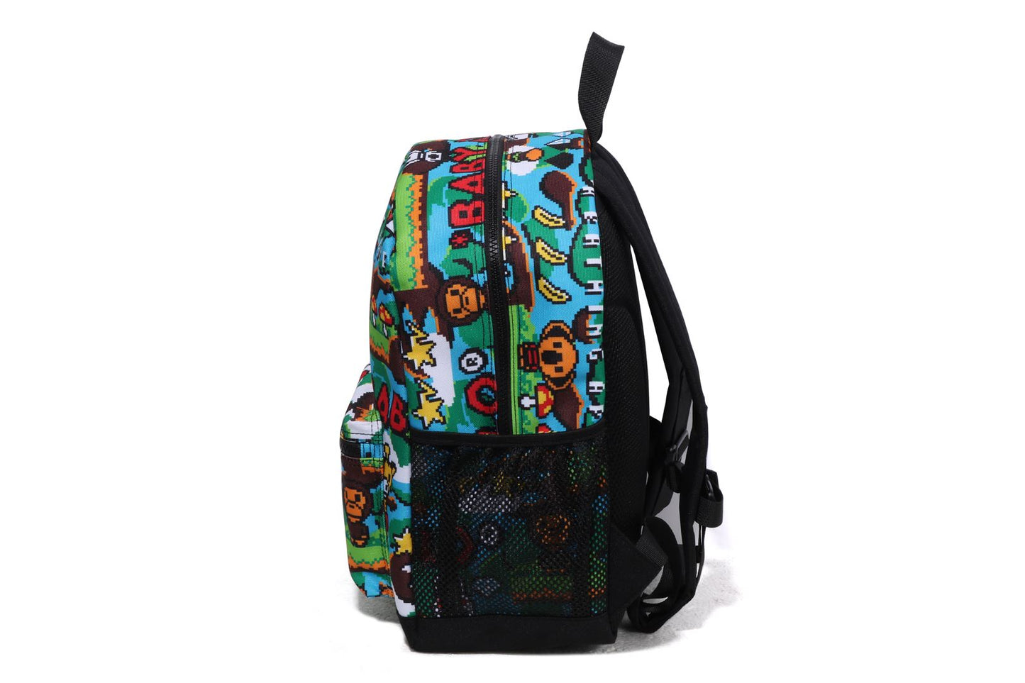 BAPE BABY MILO 遊戲圖案背包