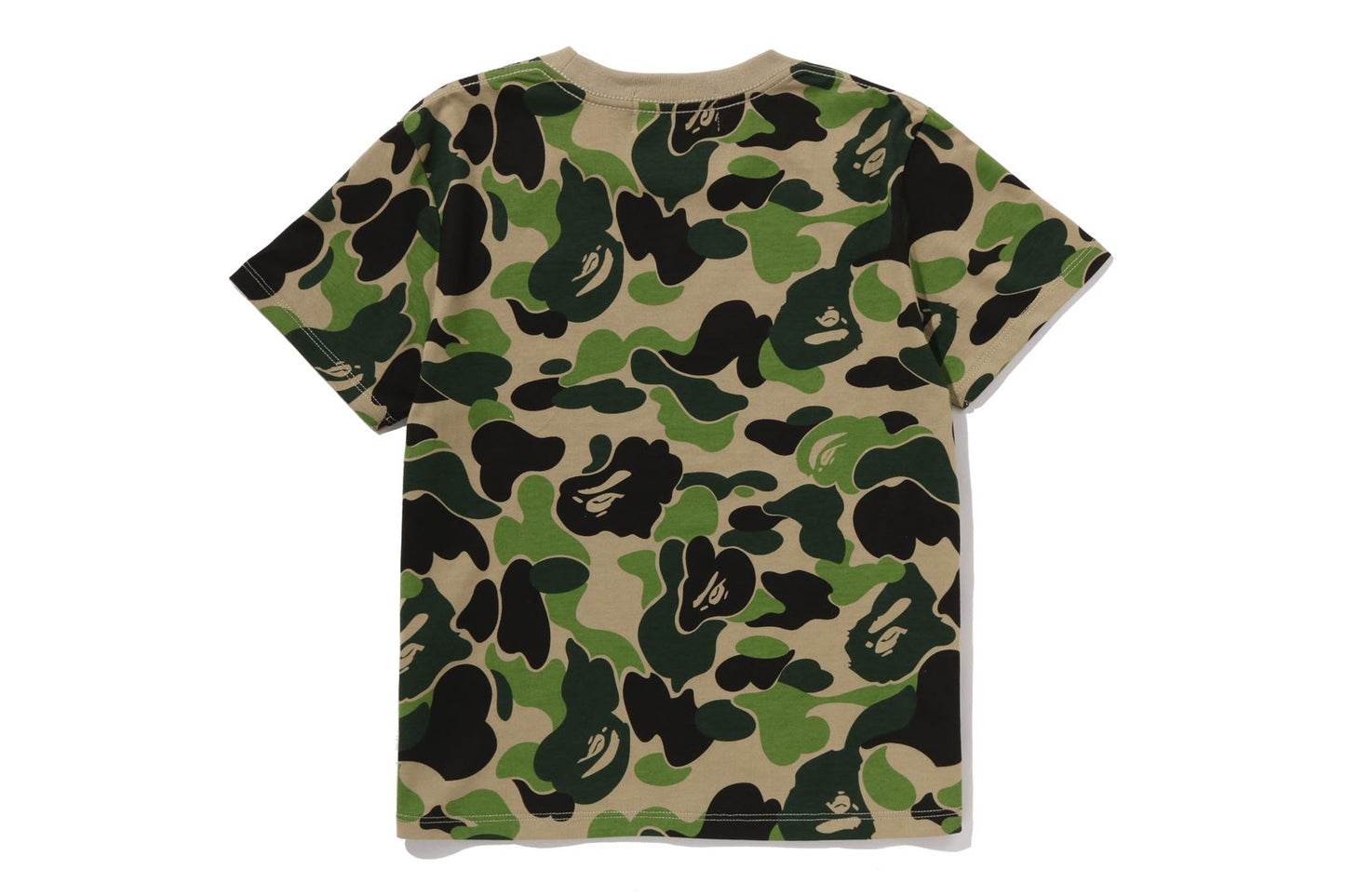 BAPE ABC CAMO COLLEGE BABY LISA TEE