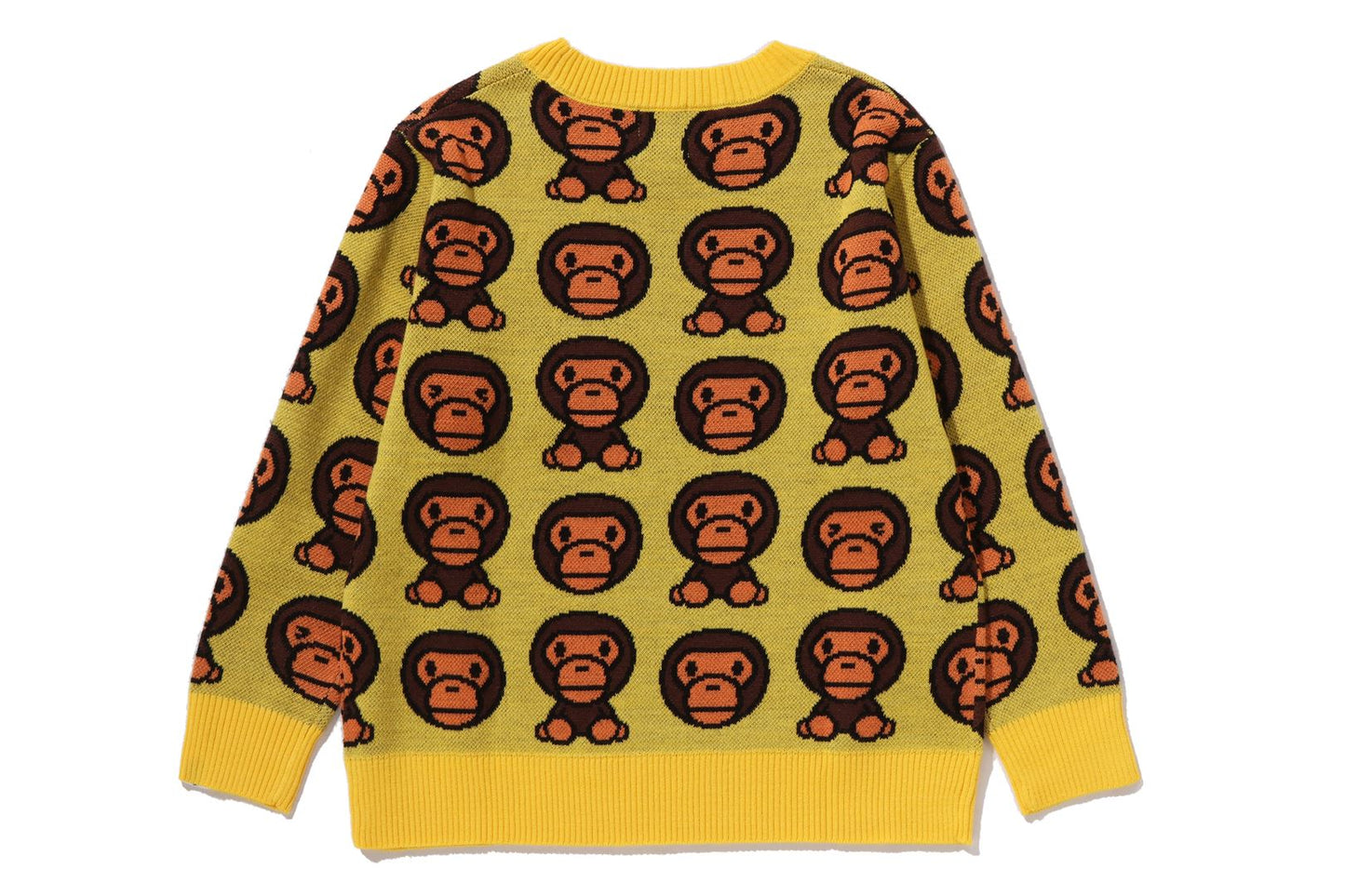 BAPE BABY MILO PATTERN KNIT SWEATER