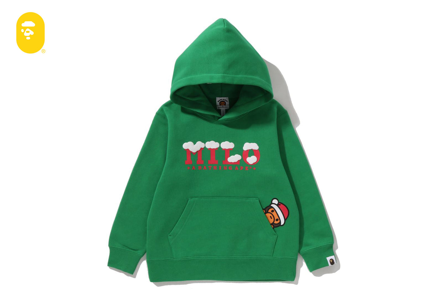 BAPE BABY MILO WINTER PULLOVER HOODIE
