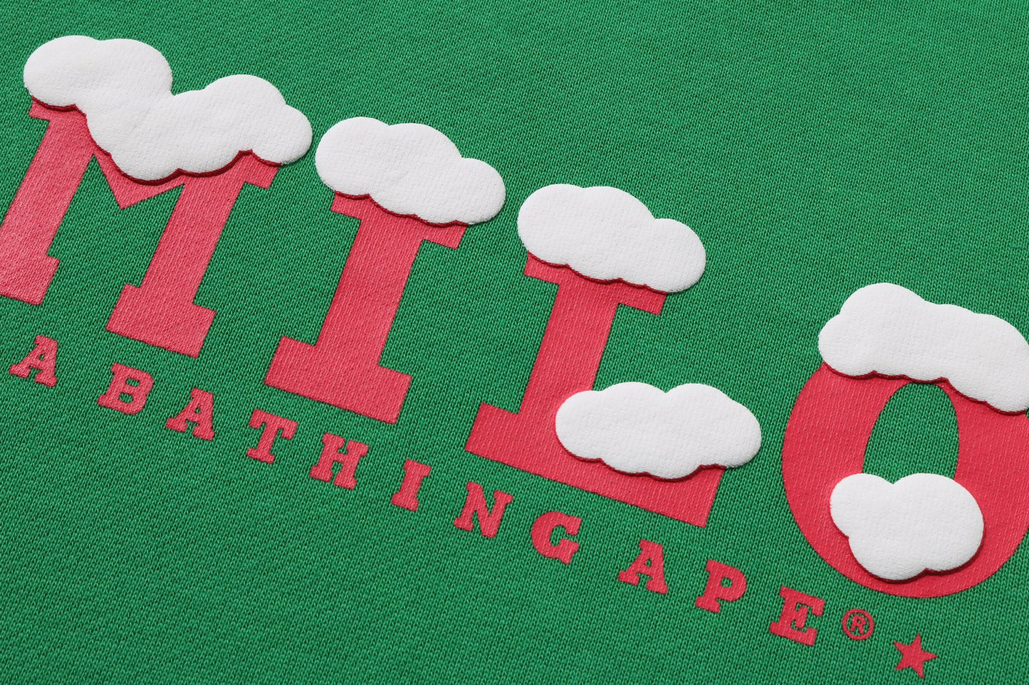 BAPE BABY MILO WINTER PULLOVER HOODIE