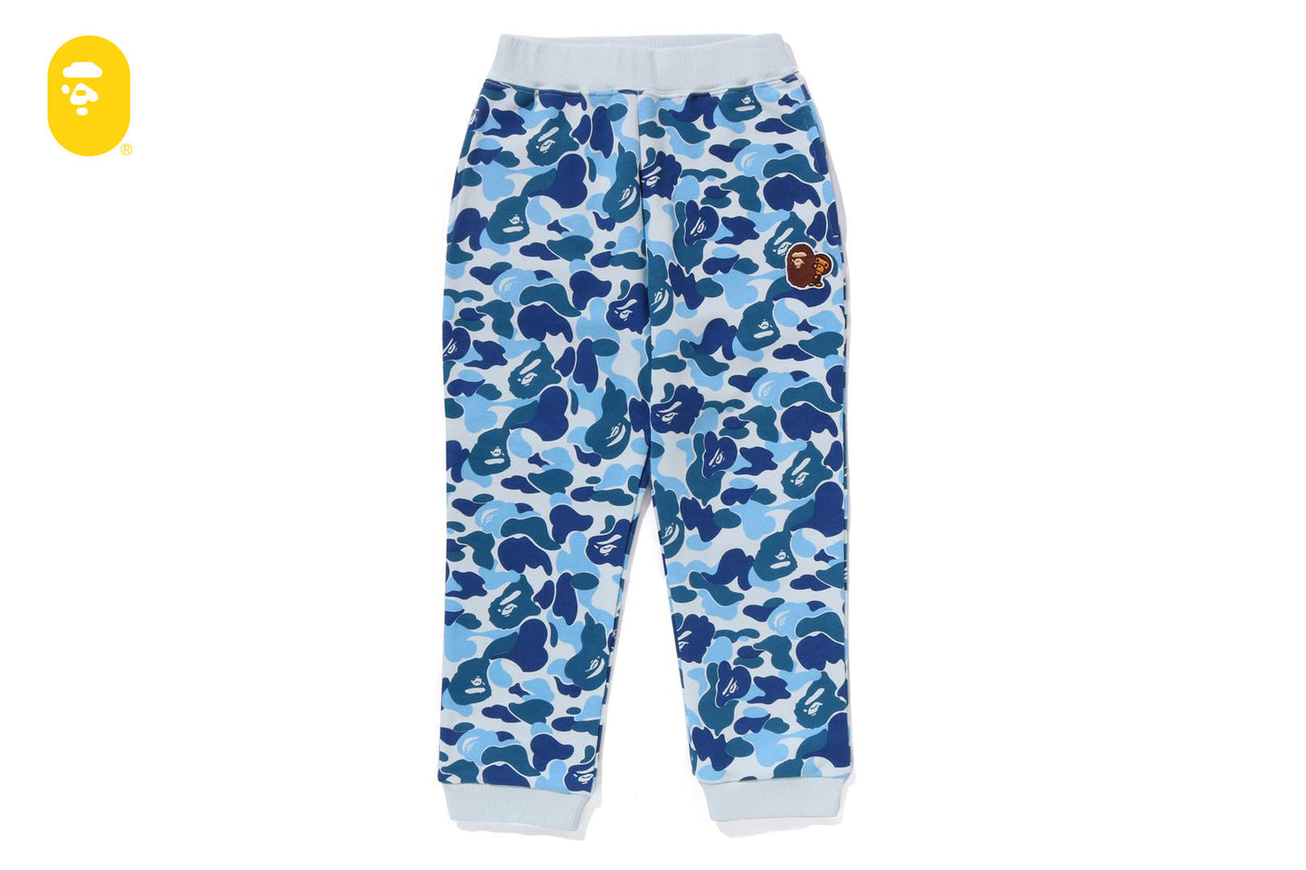 BAPE ABC CAMO APE & MILO ONE POINT SWEAT PANTS