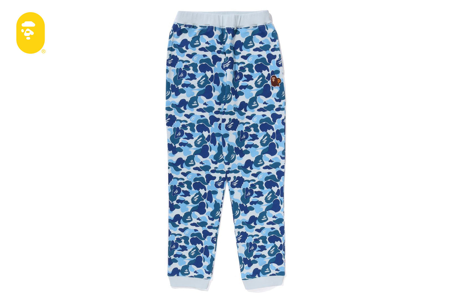 BAPE ABC CAMO APE & MILO ONE POINT SWEAT PANTS