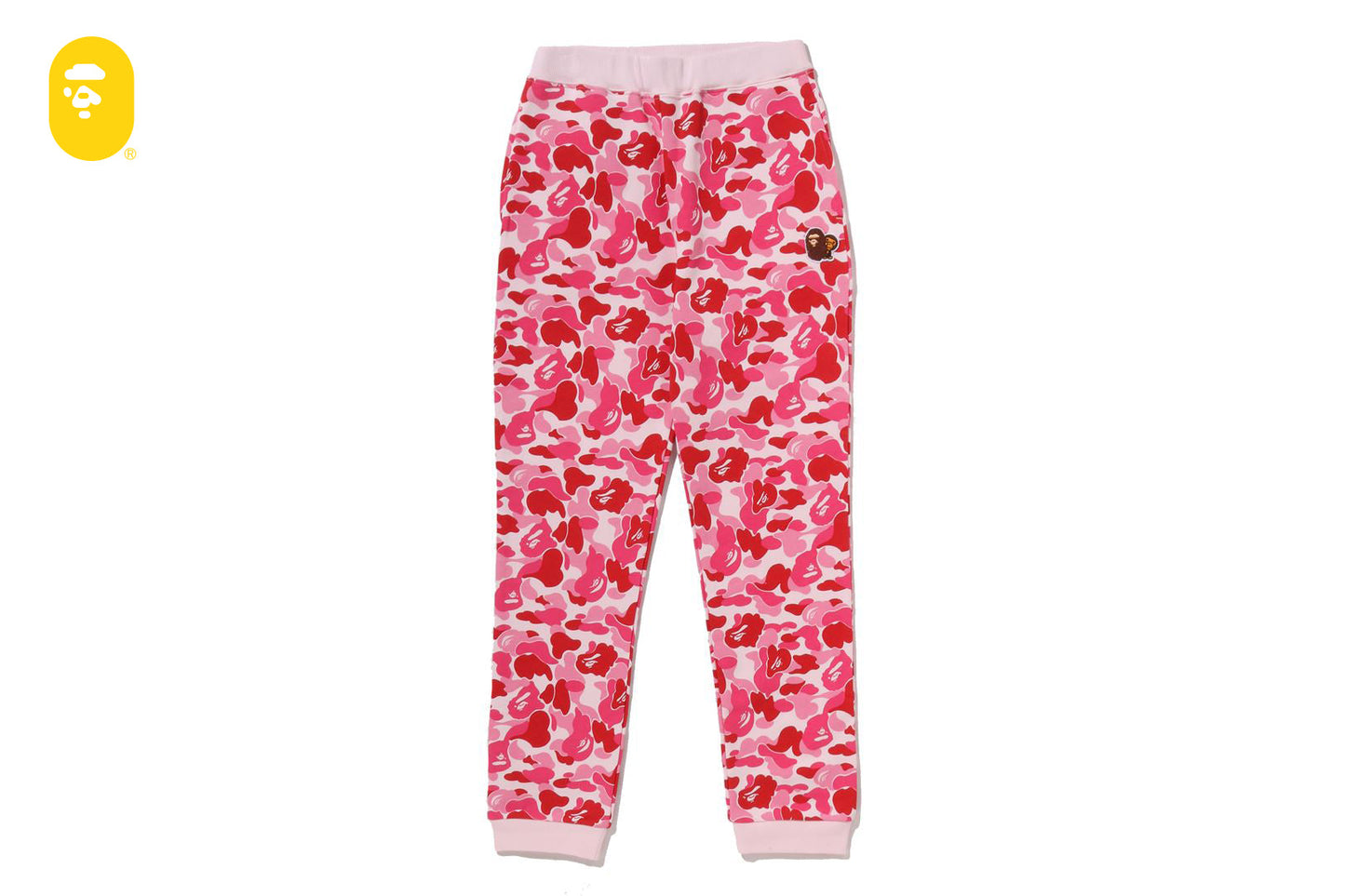 BAPE ABC CAMO APE & MILO ONE POINT SWEAT PANTS