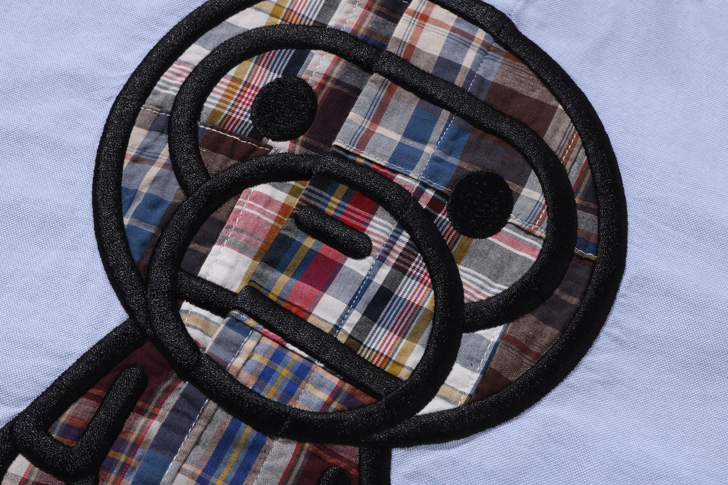 BAPE BABY MILO PATCH OXFORD BD SHIRT