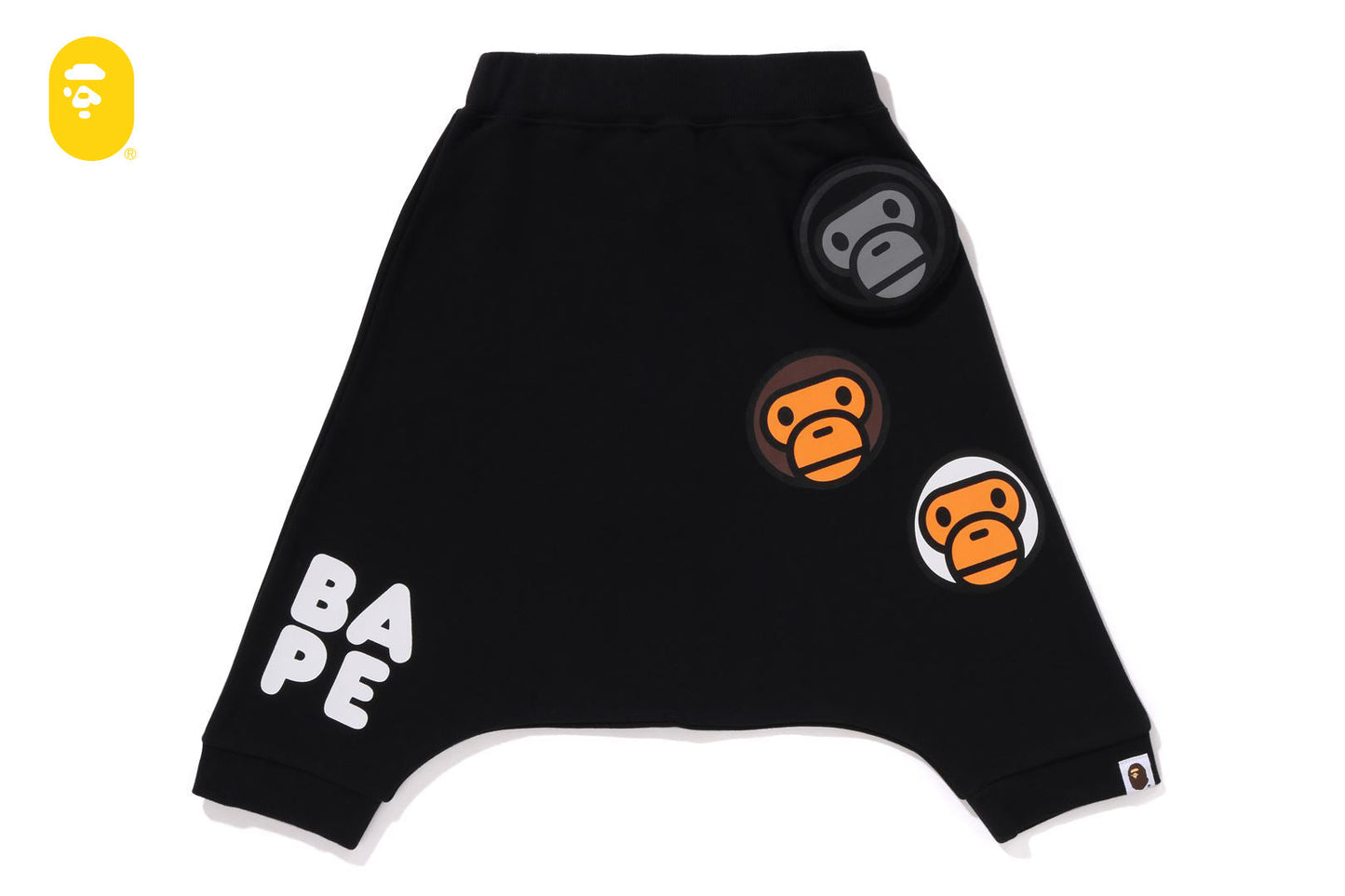 BAPE BABY MILO SAROUEL SWEAT SHORTS