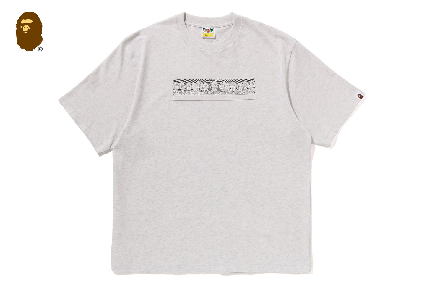 BAPE BABY MILO GRAPHIC RELAXED FIT TEE