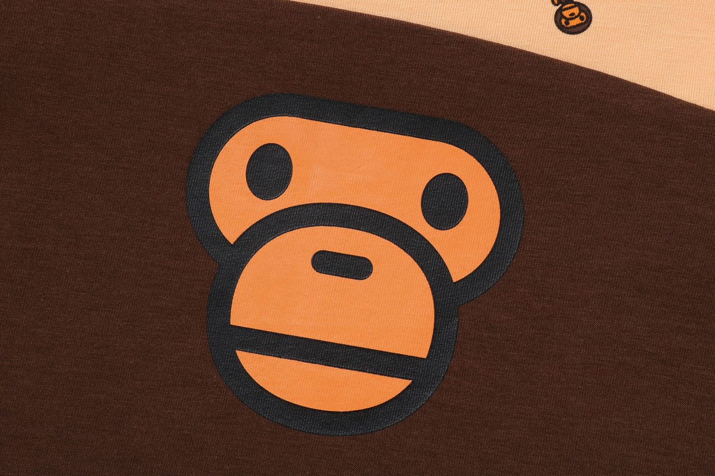 BAPE BABY MILO MONOGRAM FACE FRIENDS ROMPERS