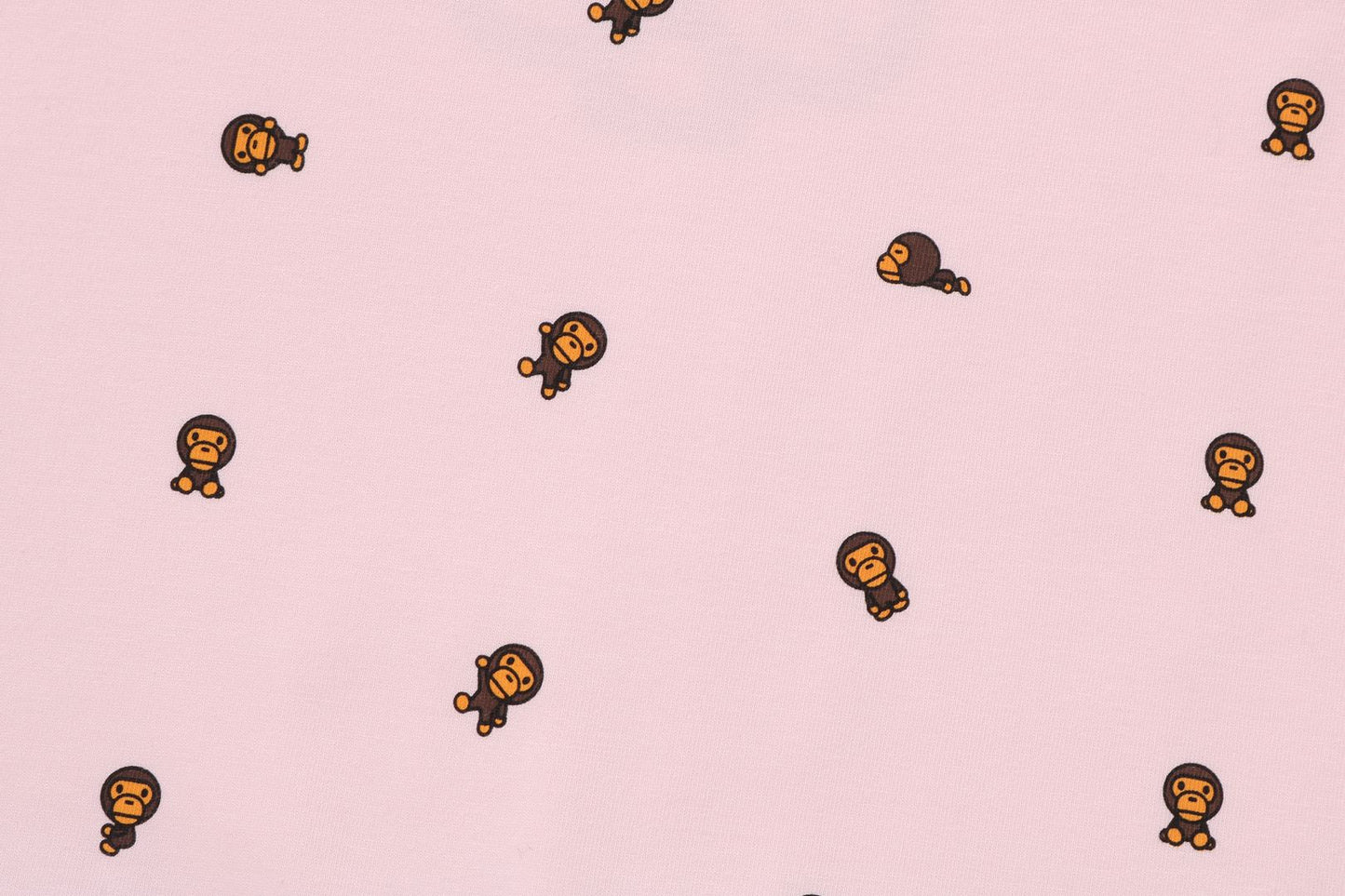 BAPE BABY MILO MONOGRAM FACE FRIENDS ROMPERS