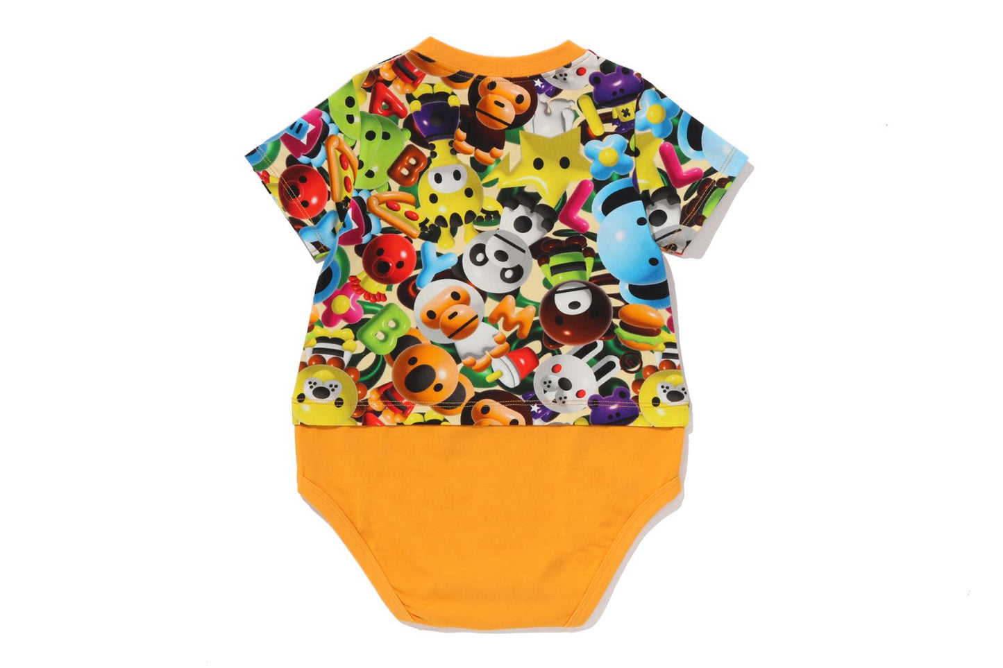 BAPE 3D MILO ALL FRIENDS layered clothes