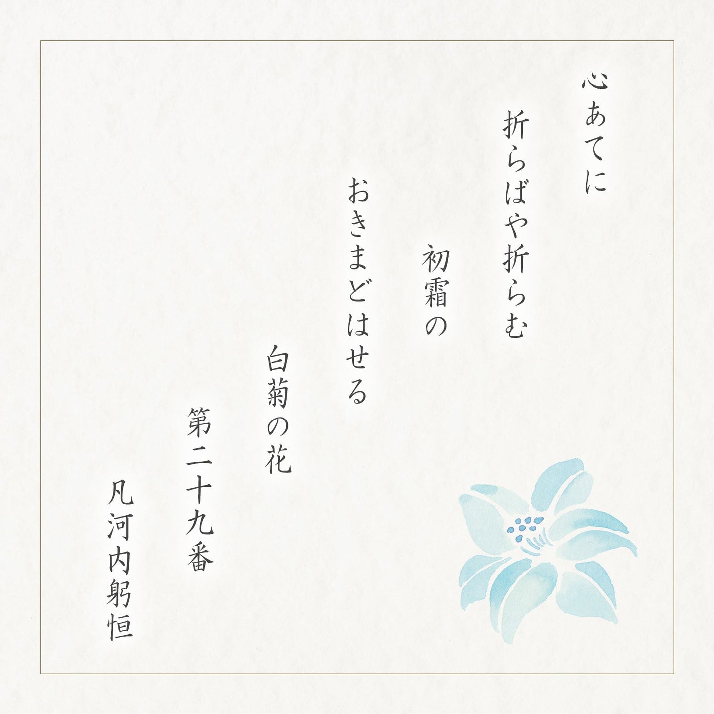 白菊花化妝盒（特大）