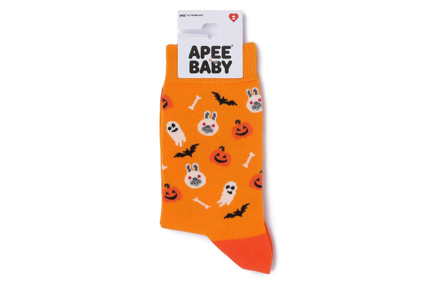 BAPE BABY DOPPY & BABY CORE HALLOWEEN MONOGRAM SOCKS