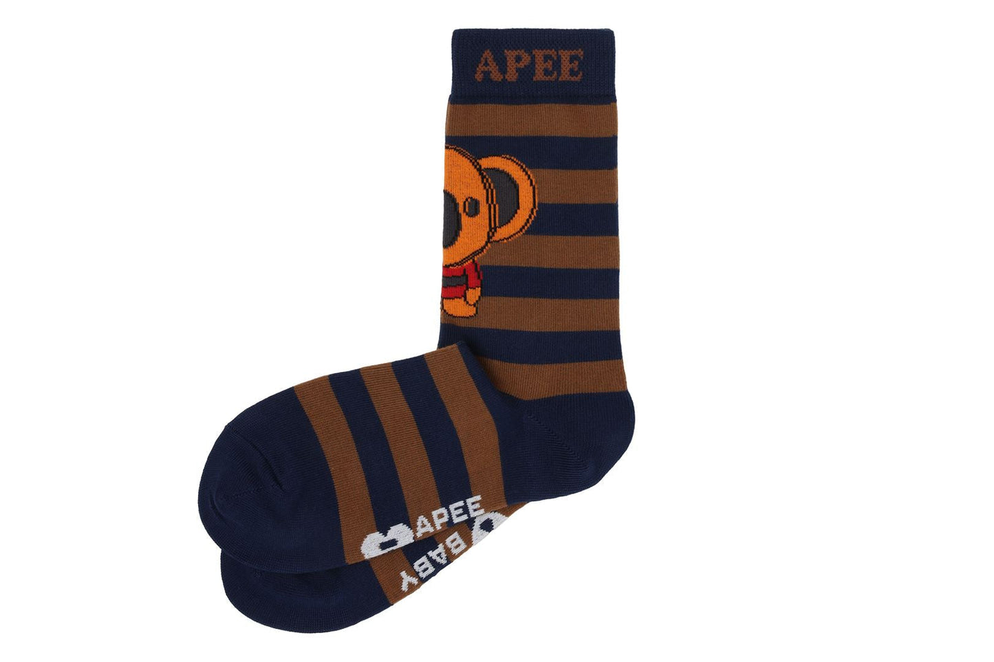 BAPE BABY CORE JACQUARD STRIPE SOCKS