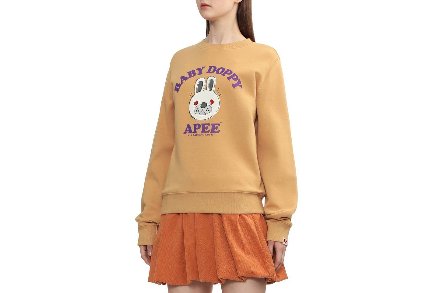 BAPE BABY DOPPY PRINTED SWEAT SHIRT#1