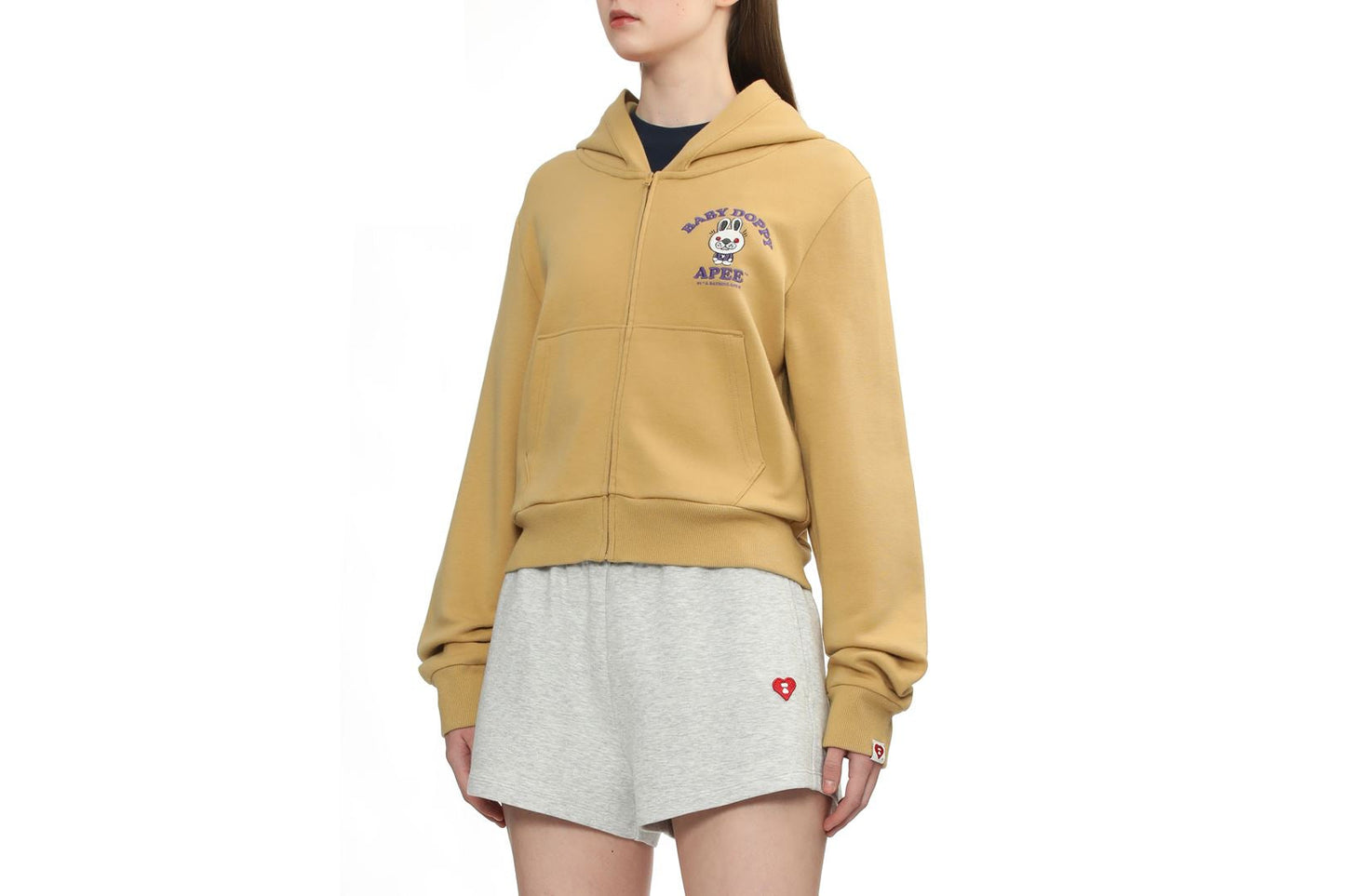 BAPE BABY DOPPY HOODED ZIP UP SWEATER