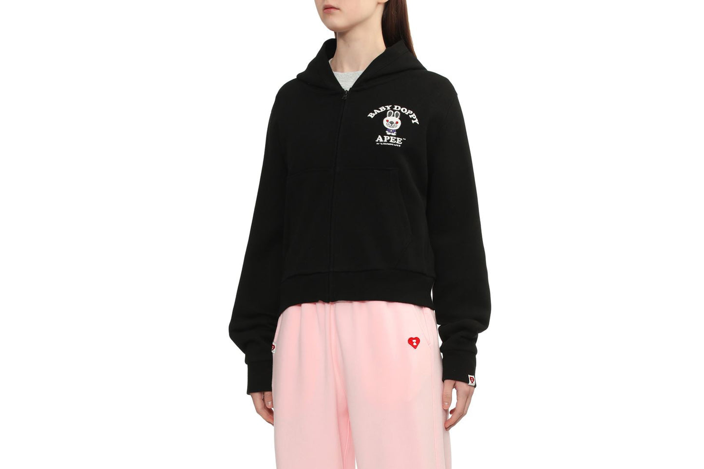 BAPE BABY DOPPY HOODED ZIP UP SWEATER