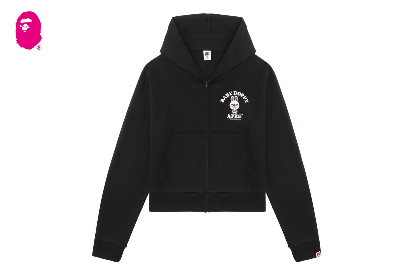 BAPE BABY DOPPY HOODED ZIP UP SWEATER