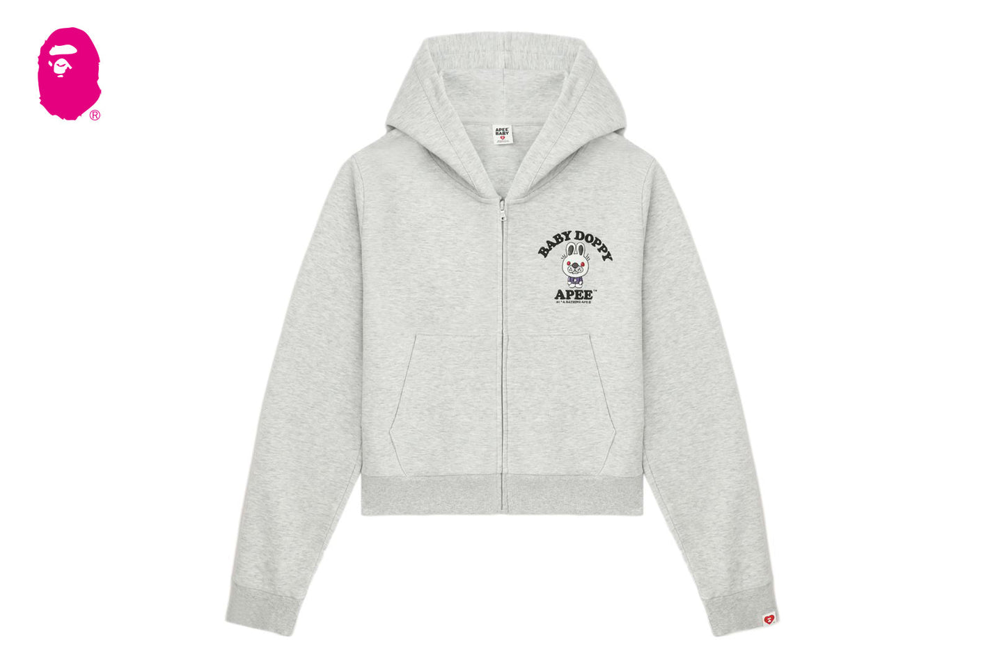 BAPE BABY DOPPY HOODED ZIP UP SWEATER