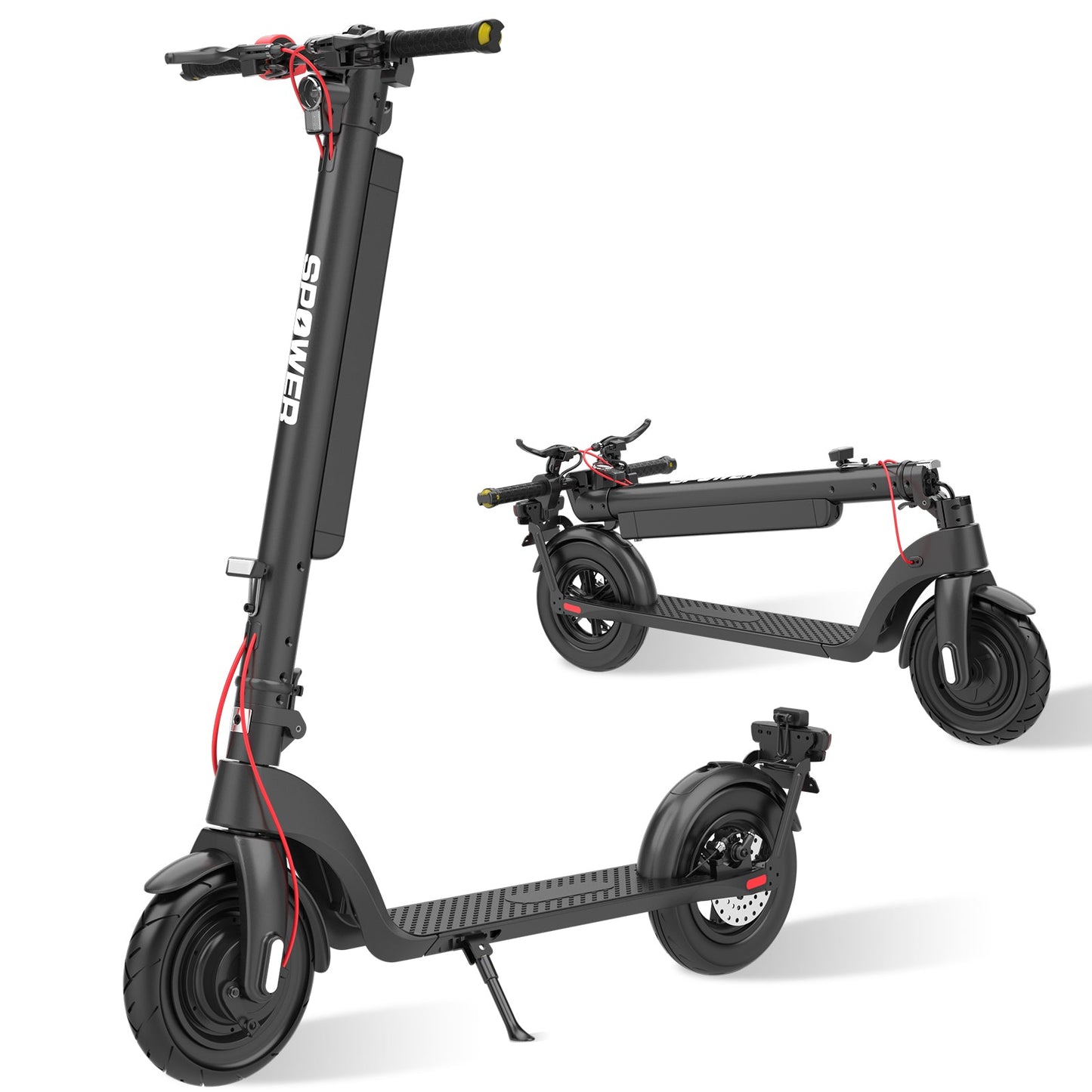 SPOWER TOSX8 電動キックボード 免許不要 / 公道走行 / 通勤向け 特定小型原動機付