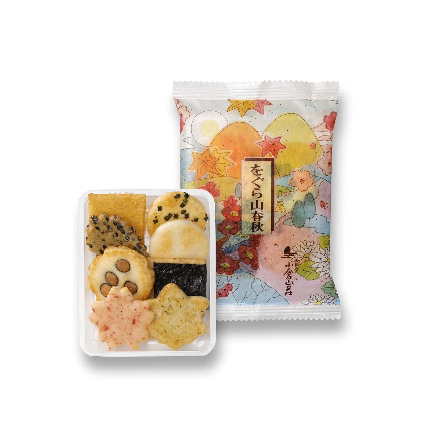 小倉山莊春秋米菓禮盒（8顆裝10袋）