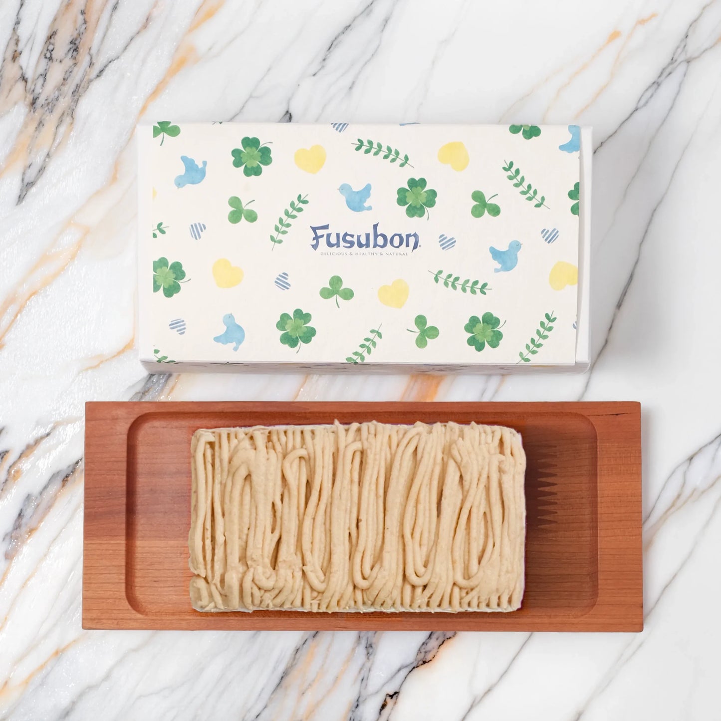 [Shipping and White Day packaging included] Fusbon Mont Blanc Tart, 36.5g of carbohydrates per whole cake