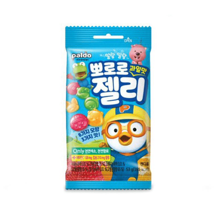 Paldo Pororo Fruit Gummy　ポロロ　ポロログミ