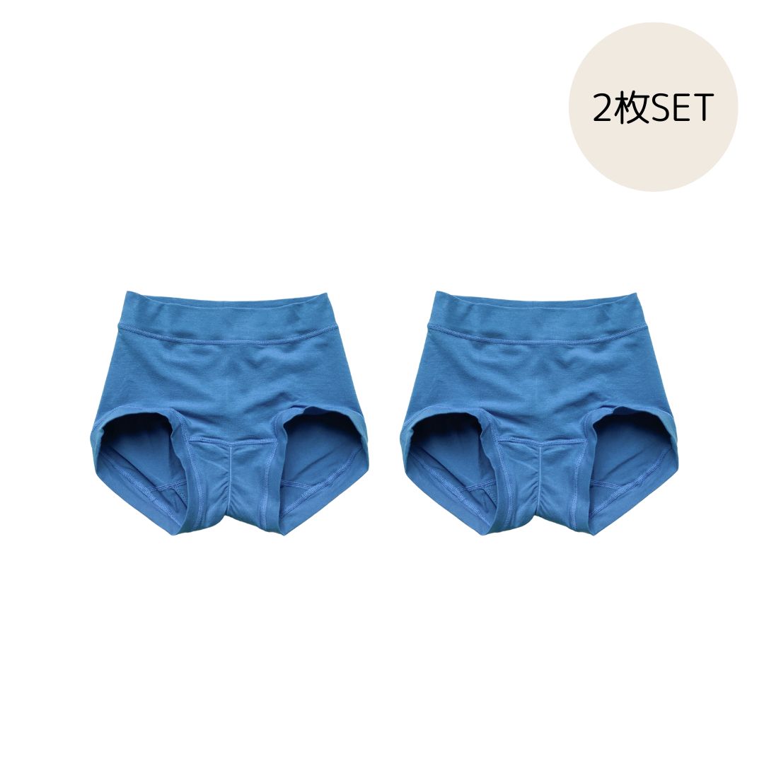SISI FILLE PERIOD SHORTS (生理用ショーツ)ブルーデュー Lサイズ2枚セット
